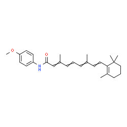 ChemSpider 2D Image | 15-[(4-Methoxyphenyl)amino]retinal | C27H35NO2