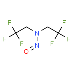 ChemSpider 2D Image | N-nitrosobis(2,2,2-trifluoroethyl)amine | C4H4F6N2O