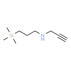 ChemSpider 2D Image | N-[3-(Trimethylsilyl)propyl]-2-propyn-1-amine | C9H19NSi