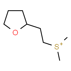 ChemSpider 2D Image | Dimethyl[2-(tetrahydro-2-furanyl)ethyl]sulfonium | C8H17OS