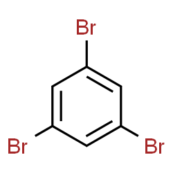 ChemSpider 2D Image | 1,3,5-Tribromobenzene | C6H3Br3