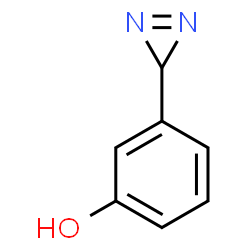 ChemSpider 2D Image | 3-(3H-Diaziren-3-yl)phenol | C7H6N2O