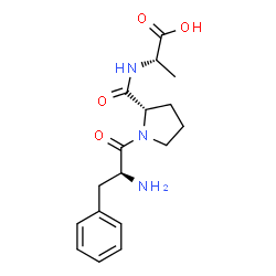 ChemSpider 2D Image | L-Phenylalanyl-L-prolyl-L-alanine | C17H23N3O4