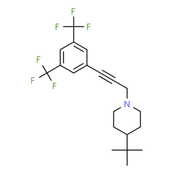 ChemSpider 2D Image | flupropadine | C20H23F6N