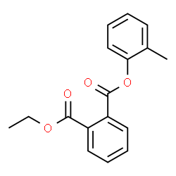 ChemSpider 2D Image | Ethyl 2-methylphenyl phthalate | C17H16O4