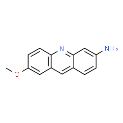ChemSpider 2D Image | 7-Methoxy-3-acridinamine | C14H12N2O