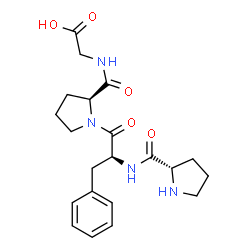 ChemSpider 2D Image | L-Prolyl-L-phenylalanyl-L-prolylglycine | C21H28N4O5