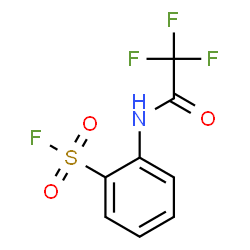 ChemSpider 2D Image | 2-[(Trifluoroacetyl)amino]benzenesulfonyl fluoride | C8H5F4NO3S