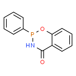 ChemSpider 2D Image | 2-Phenyl-2,3-dihydro-4H-1,3,2-benzoxazaphosphinin-4-one | C13H10NO2P