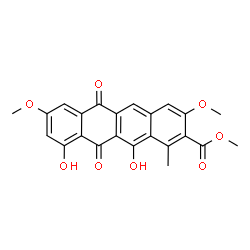 ChemSpider 2D Image | Tetracenomycin A2 | C23H18O8