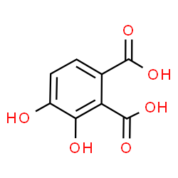 ChemSpider 2D Image | 3,4-Dihydroxyphthalic acid | C8H6O6