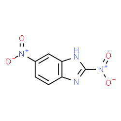ChemSpider 2D Image | 2,6-Dinitro-1H-benzimidazole | C7H4N4O4