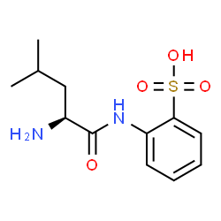 ChemSpider 2D Image | 2-(L-Leucylamino)benzenesulfonic acid | C12H18N2O4S