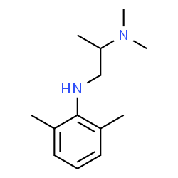 ChemSpider 2D Image | 1-(2,6-dimethylphenylamino)-2-dimethylaminopropane | C13H22N2
