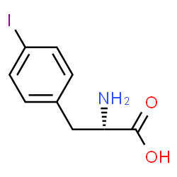 ChemSpider 2D Image | 4-Iodophenylalanine | C9H10INO2