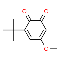 ChemSpider 2D Image | 3-tert-butyl-5-methoxy-1,2-quinone | C11H14O3