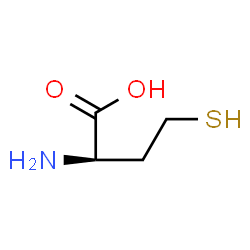 ChemSpider 2D Image | D-Homocysteine | C4H9NO2S