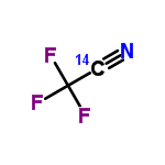 InChI=1/C2F3N/c3-2(4,5)1-6/i1+2