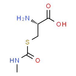 ChemSpider 2D Image | S-(Methylcarbamoyl)-L-cysteine | C5H10N2O3S