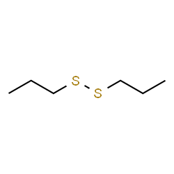 ChemSpider 2D Image | Propyl disulfide | C6H14S2