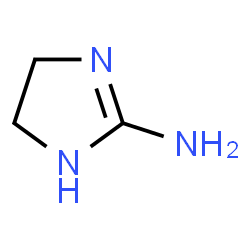 ChemSpider 2D Image | 2-AMINOIMIDAZOLINE | C3H7N3