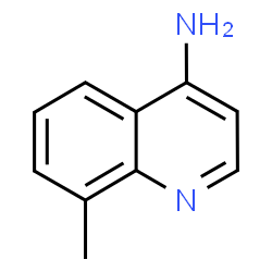 ChemSpider 2D Image | 8-Methyl-4-quinolinamine | C10H10N2