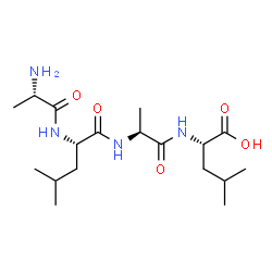 ChemSpider 2D Image | ALA-LEU-ALA-LEU | C18H34N4O5