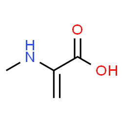 ChemSpider 2D Image | 2-(Methylamino)acrylic acid | C4H7NO2