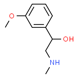 ChemSpider 2D Image | Methylphenylephrine | C10H15NO2