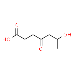 ChemSpider 2D Image | 6-Hydroxy-4-oxoheptanoic acid | C7H12O4