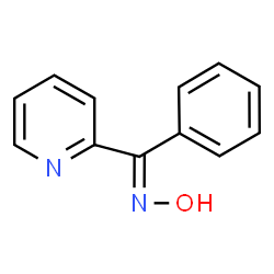 ChemSpider 2D Image | Phenyl 2-Pyridyl Ketoxime | C12H10N2O