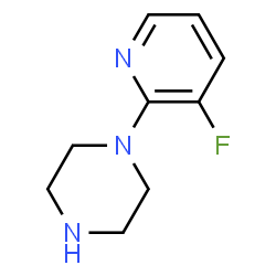 ChemSpider 2D Image | 1-(3-Fluoro-2-pyridinyl)piperazine | C9H12FN3