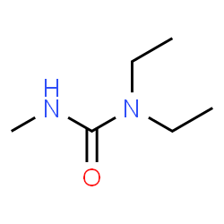 ChemSpider 2D Image | 1,1-Diethyl-3-methylurea | C6H14N2O