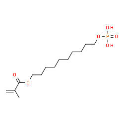 ChemSpider 2D Image | 10-Methacryloyloxydecyl dihydrogen phosphate | C14H27O6P
