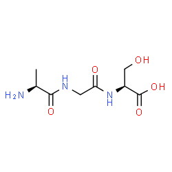ChemSpider 2D Image | Ala-gly-ser | C8H15N3O5