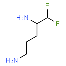 ChemSpider 2D Image | 5,5-Difluoro-1,4-pentanediamine | C5H12F2N2