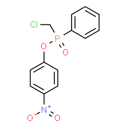 ChemSpider 2D Image | 4-Nitrophenyl (chloromethyl)phenylphosphinate | C13H11ClNO4P