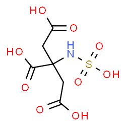 ChemSpider 2D Image | 2-(Carboxymethyl)-N-sulfoaspartic acid | C6H9NO9S