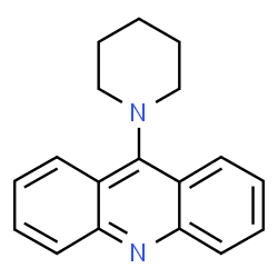ChemSpider 2D Image | 9-piperidinoacridine | C18H18N2