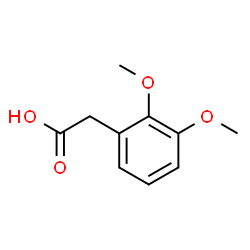 ChemSpider 2D Image | (2,3-Dimethoxyphenyl)acetic acid | C10H12O4