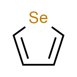 ChemSpider 2D Image | Selenophene | C4H4Se