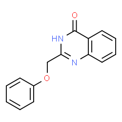 ChemSpider 2D Image | 2-phenoxymethyl-3H-quinazolin-4-one | C15H12N2O2