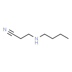 ChemSpider 2D Image | 3-(Butylamino)propionitrile | C7H14N2