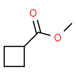 ChemSpider 2D Image | Methyl cyclobutanecarboxylate | C6H10O2