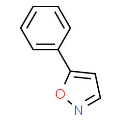 ChemSpider 2D Image | 5-Phenylisoxazole | C9H7NO