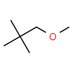 ChemSpider 2D Image | Ether, methyl neopentyl | C6H14O