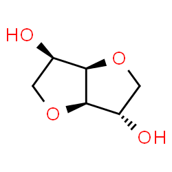 ChemSpider 2D Image | (+)-D-Isosorbide | C6H10O4