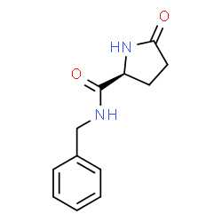 ChemSpider 2D Image | N-Benzyl-5-oxo-L-prolinamide | C12H14N2O2