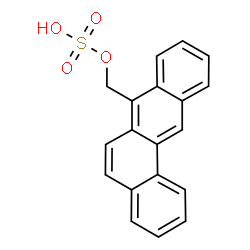 ChemSpider 2D Image | 7-Tetraphenylmethyl hydrogen sulfate | C19H14O4S