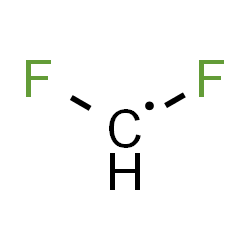ChemSpider 2D Image | Difluoromethyl | CHF2